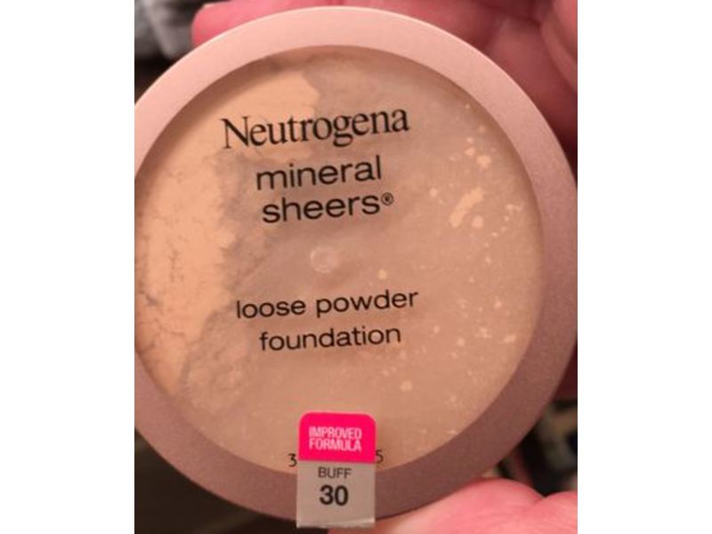 Neutrogena Mineral Sheers Loose Powder Foundation, Buff 30, 0.19 oz