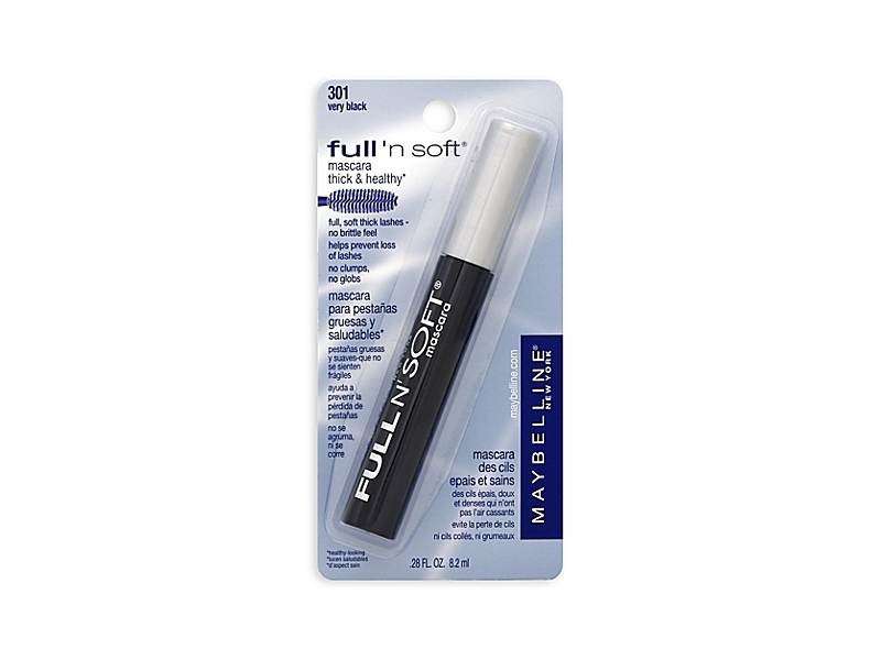 Maybelline Full 'N Soft Mascara, 301 Very Black, 0.28 Ingredients and