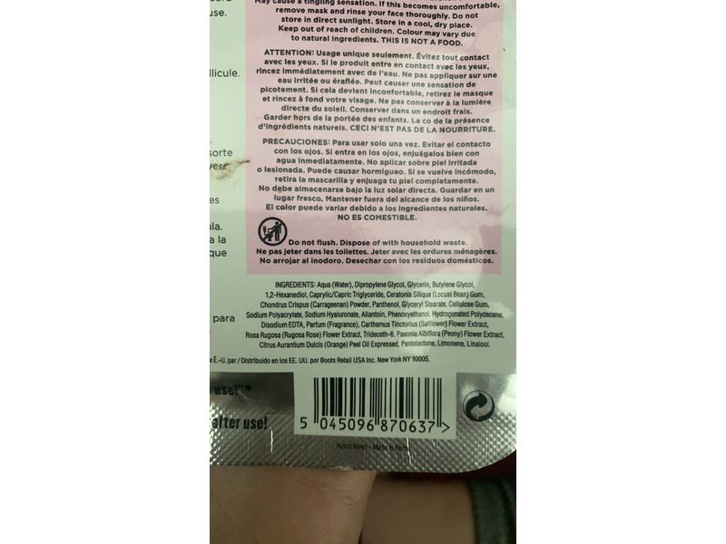 Soap & Glory Speed Plump Miracle Moisture Mask, 0.88 oz/25 g