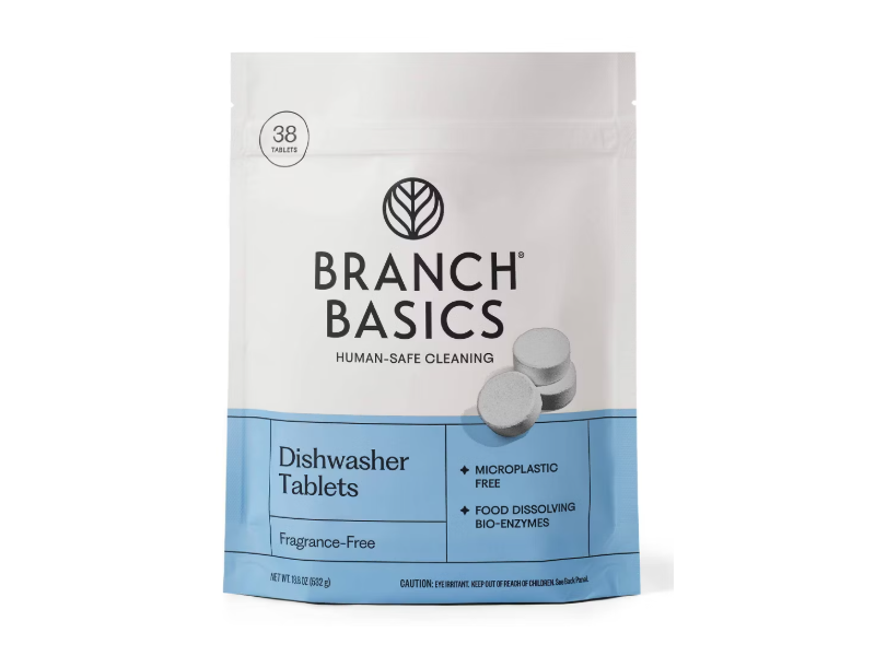 Branch Basics Dishawsher Tables, Fragrance Free, 18.8 oz/532 g, 38 Count