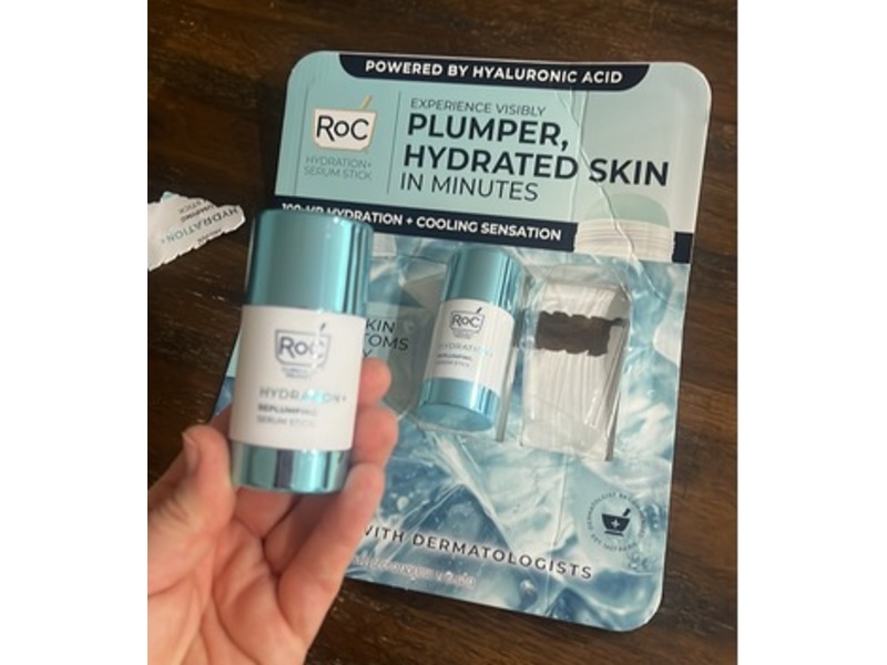 Roc Plumper Hydratrated + Serum Stick, 1.4 oz/40 g, Pack Of 2