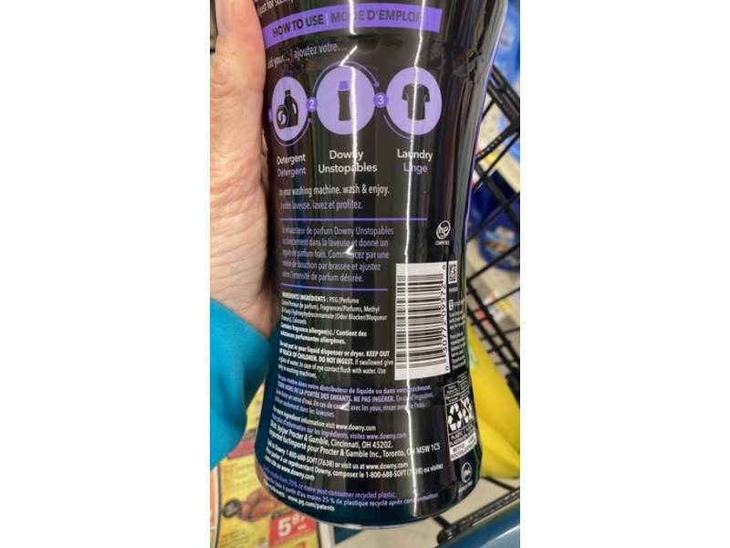 Downy Un Stopable In Wash Scent Booster, Lush, 12.2 oz/345 g