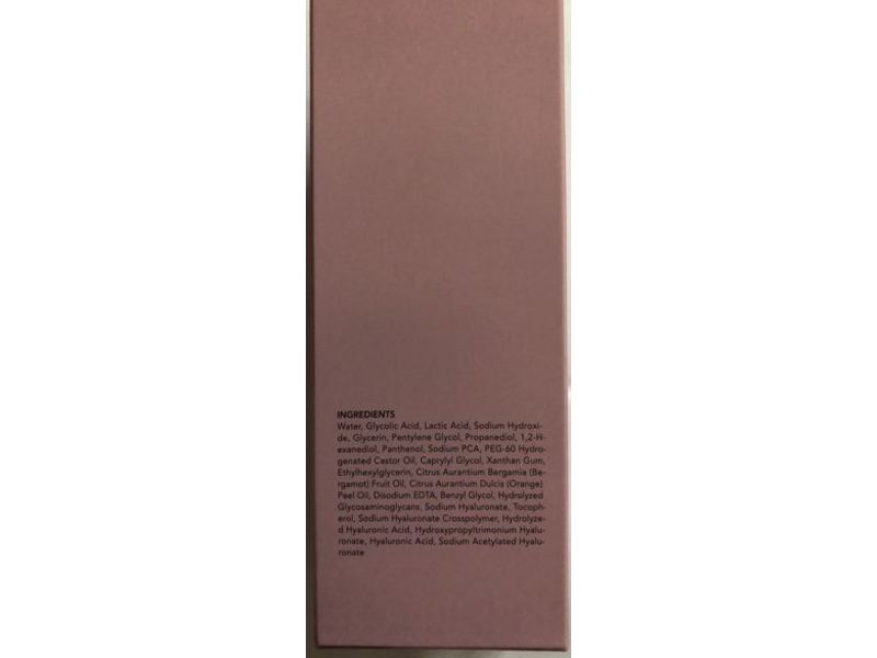 Hanskin Real Complexion Hyaluron Exfoliating Aha Treatment, 5.07 fl oz/150 mL