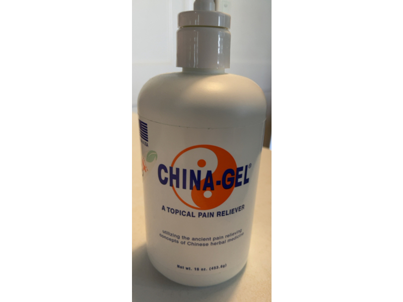 China Gel A Topical Pain Reliever, Mint, 16 oz/453.6 g