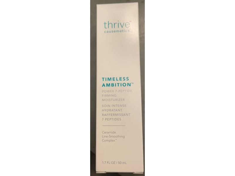 Thrive Timeless Ambition Power 7 Peptide Firming Moisturizer, 1.7 fl oz/50 mL