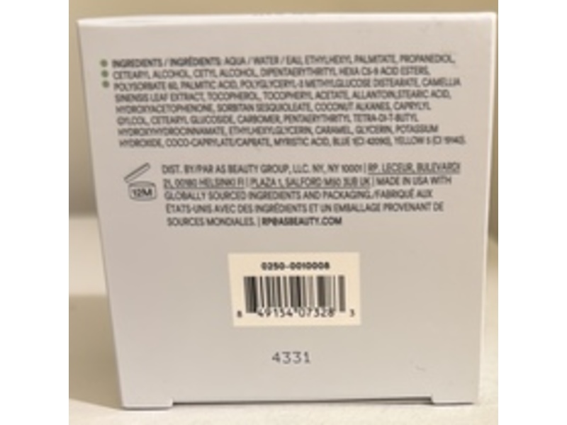 Julep Beauty Makeup Removing Cleansing Cream, Green Tea, 3.4 fl oz/100 mL