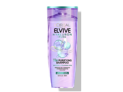 L'oreal Paris Elvital Hyaluron Purifying Shampoo, Salicylic + Hyaluronic Acids, 400 mL