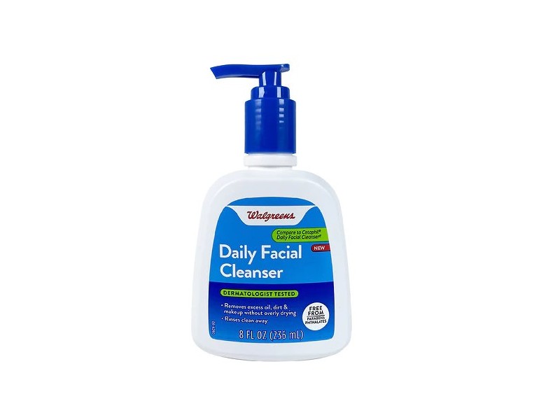 Walgreens Daily Facial Cleanser, 8 fl oz/236 mL Ingredients and Reviews