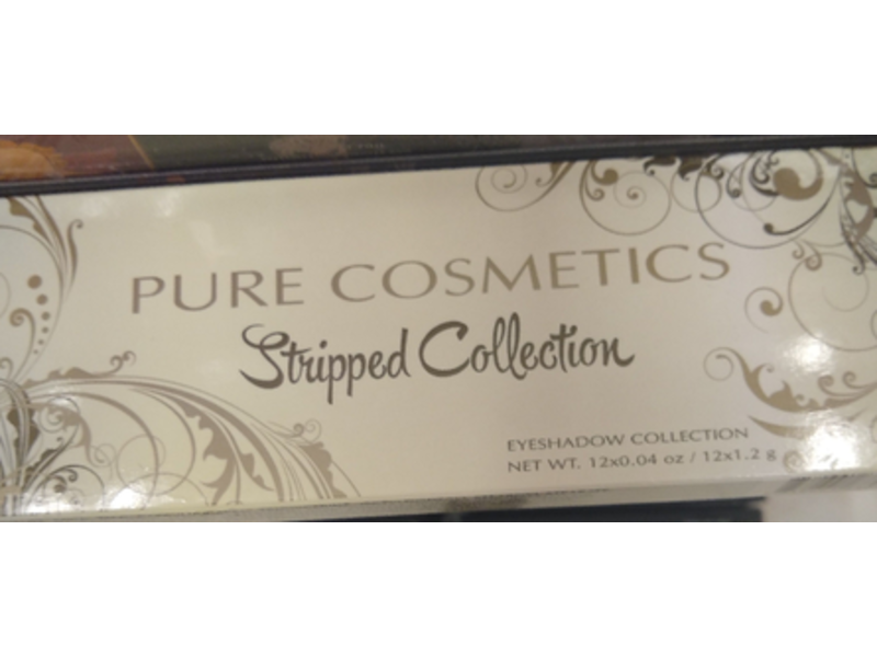 The Lano Company Pure Cosmetics Stripped Collection Eye Shadow Palette, 0.04 oz/1.2 g