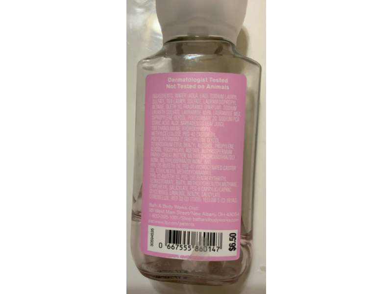 Bath & Body Works Shower Gel, Sweet Pea, 3 fl oz/88 mL