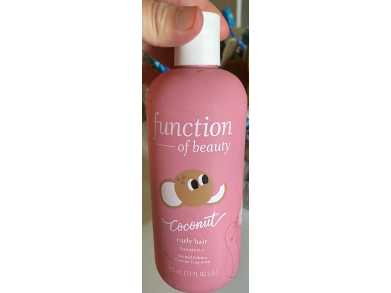 Function Of Beauty Coconut Curly Hair Shampoo, Coconut Fragrance, 11 fl oz/325mL