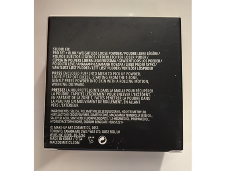 MAC Studio Fix Pro Set + Blur Loose Powder, Translucent, 0.42 oz/12 g