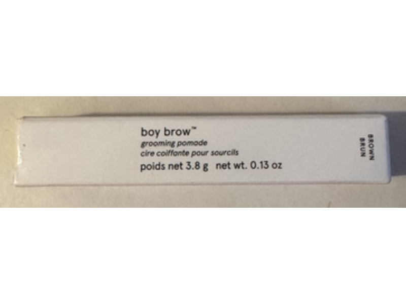 Glossier Boy Brow Grooming pomade, Brown, 0.13 oz/3.8 g