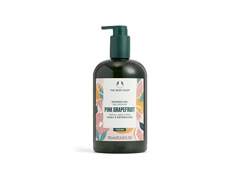 The Body Shop Shower Gel, Pink Grapefruit, 25.3 fl oz/750 mL