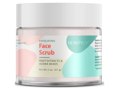BeautyLux Exfoliating Face Scrub, 2 oz/57 g