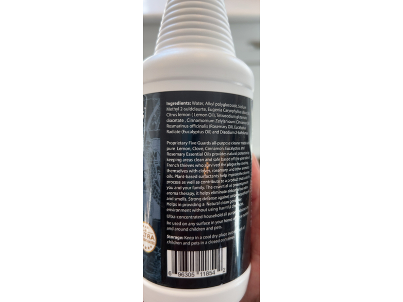 Natural Riches Five Guards Household Cleaner, 16 fl oz/473 mL