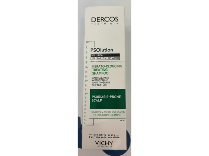 Dercos Technique Kerato-Reducing Treating Shampoo, 200 mL