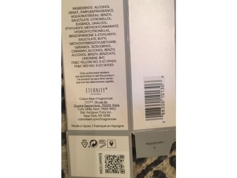 Calvin Klein Eternity For Women Eau De Parfum, 1.6 fl oz/50 mL
