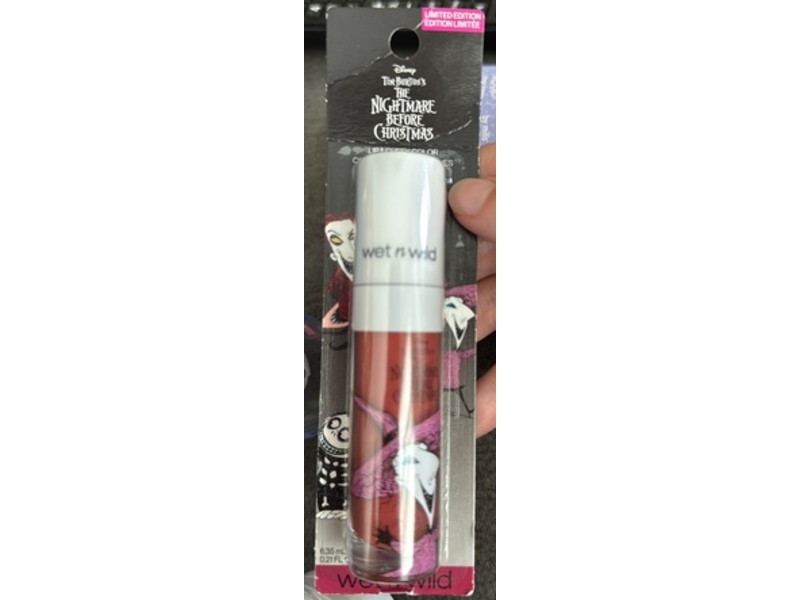 Wet n Wild Disney The Nightmare Before Christmas Lip & Cheek Color, Shock Value, 0.12 fl oz/6.35 mL