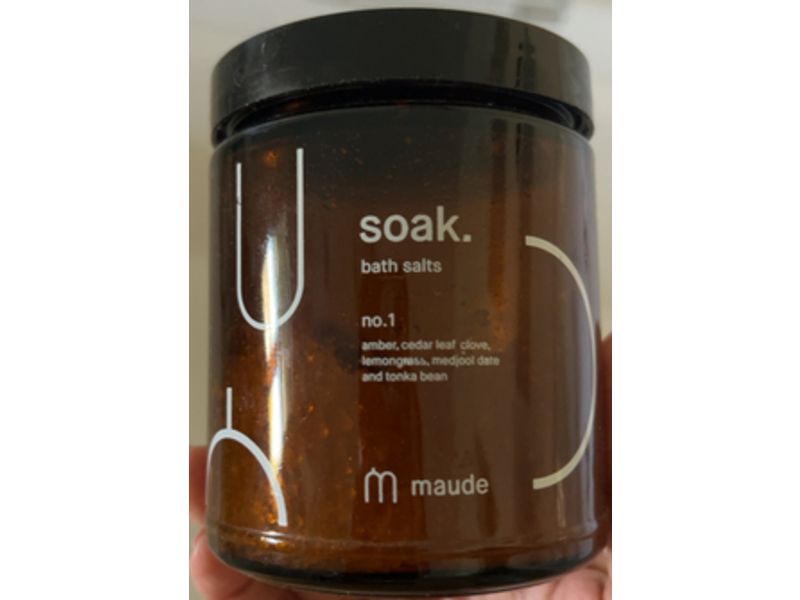 Maude Soak No.1 Bath Salts, 8 oz/226.8 g