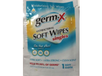 Germ-X Antibacterial Soft Wipes, On The Go!, 1 Count - Image 2