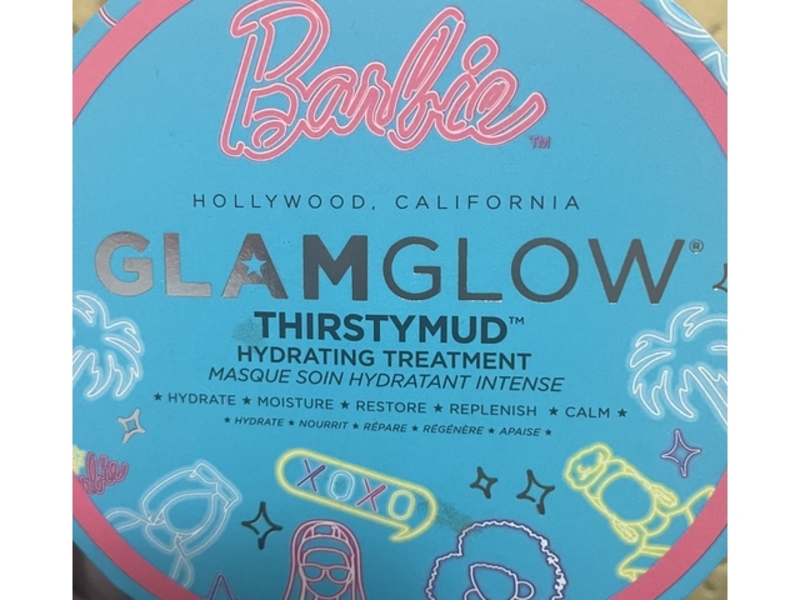 Glamglow Hydrating Treatment Moisturizing Mask, Barbie, 1.7 oz/50 g