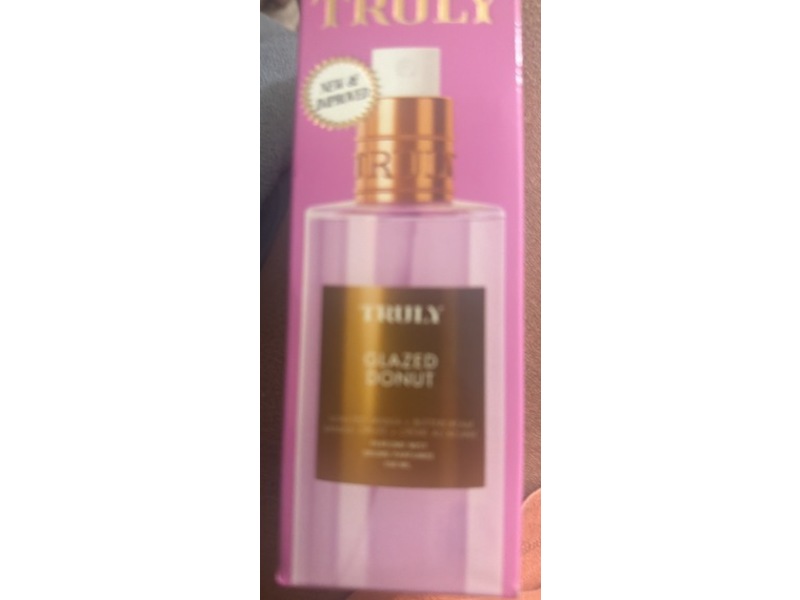 Truly Glazed Donut Perfume Mist, Toasted Vanilla + Whipped Buttercream, 3.4 oz/100 mL