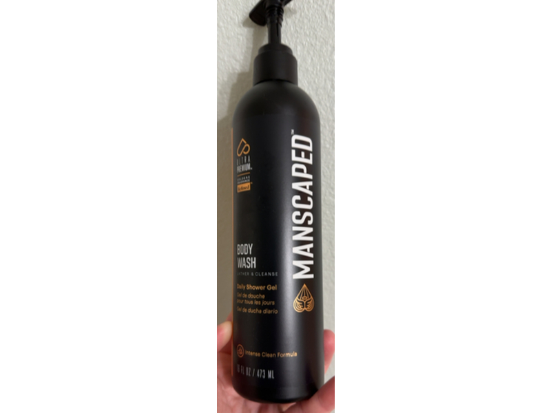 Manscaped Ultra Premium Body Wash, Refined, 16 fl oz/473 mL
