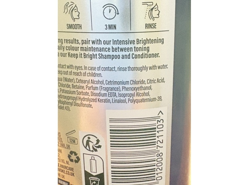 Provoke Touch Of Silver Intensive Conditioner, 5 fl oz/150 mL