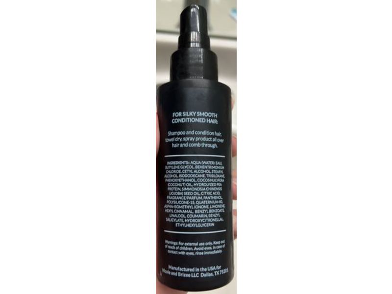 N+B Leave-In Conditioner Spray, 4 fl oz/118 mL