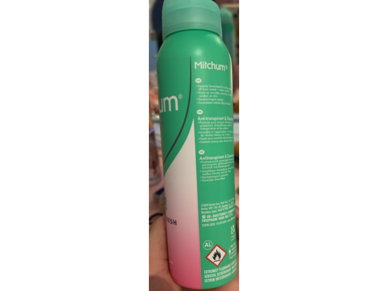 Mitchum Women Antiperspirant & Deodorant, Powder Fresh, 150 mL