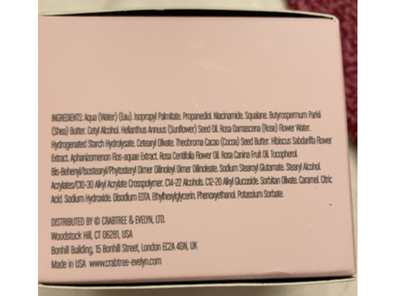 Crabtree & Evelyn Hydrating Glow Face Moisturiser, Evelyn Rose, 1.6 fl oz/50 mL