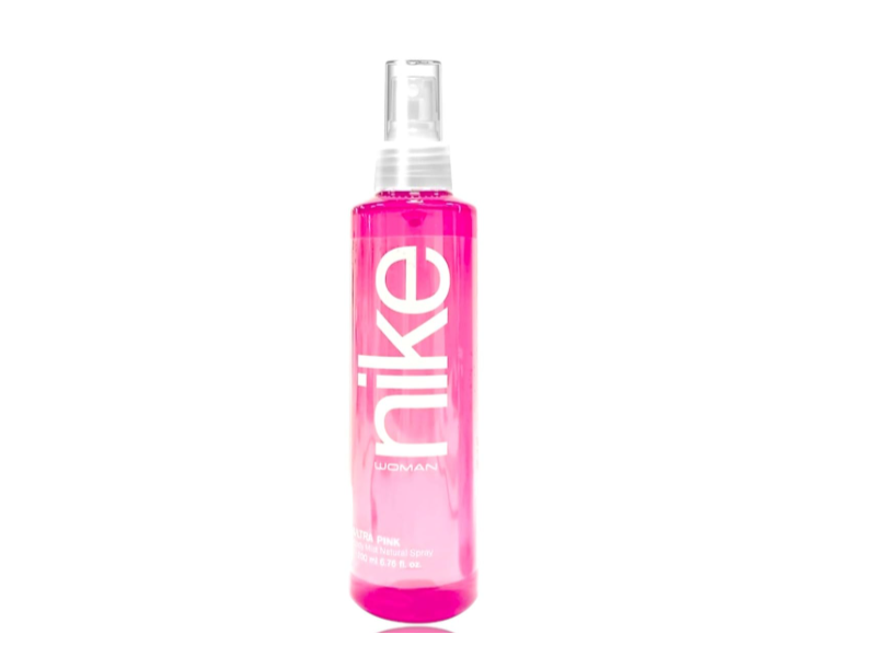 Nike Body Mist Natural Spray, Ultra Pink, 6.76 fl oz/200 mL
