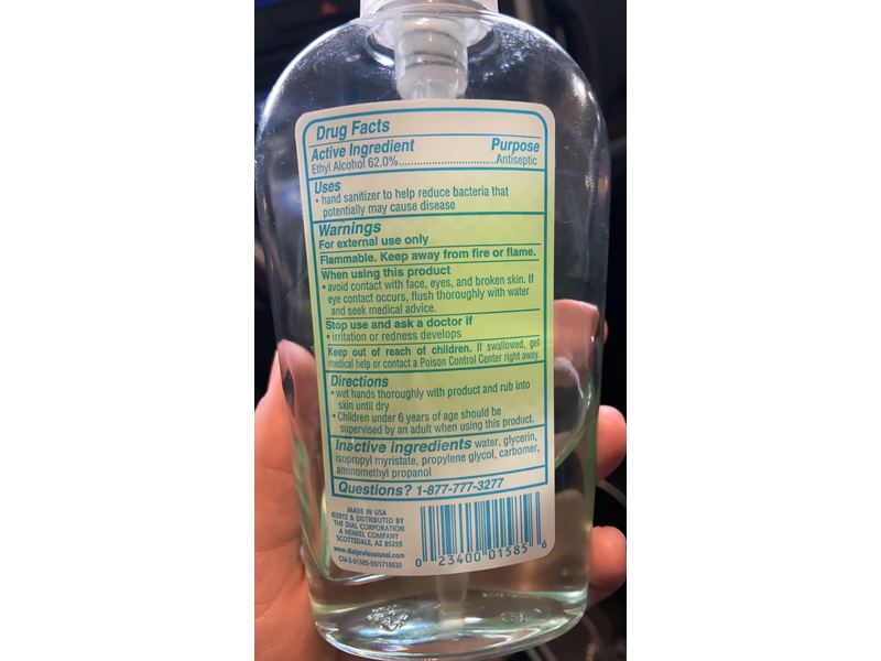 Dial Antibacterial Hand Sanitizer With Skin Conditioners, 7.5 fl oz (221 mL)