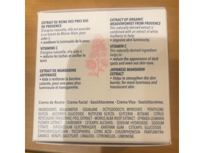 L'Occitane en Provence Brightening Moisturizer Cream, 1.7 oz/50 mL