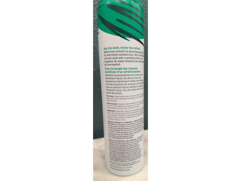 Not Your Mother's Clean Freak Refreshing Dry Shampoo, 7 oz / 198 g