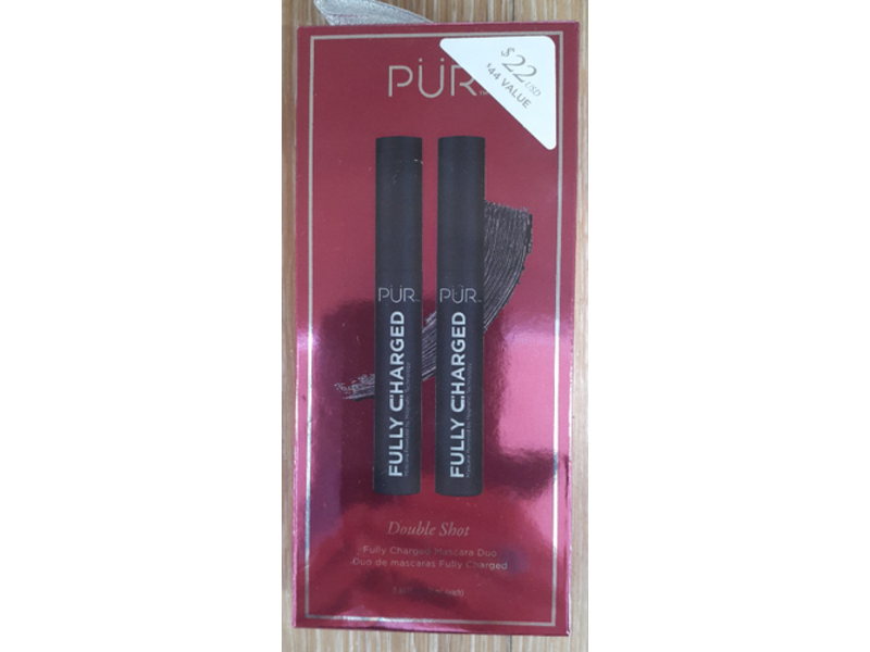 Pur Fully Charged Mascara, Double Shot, 0.44 fl oz/13 mL