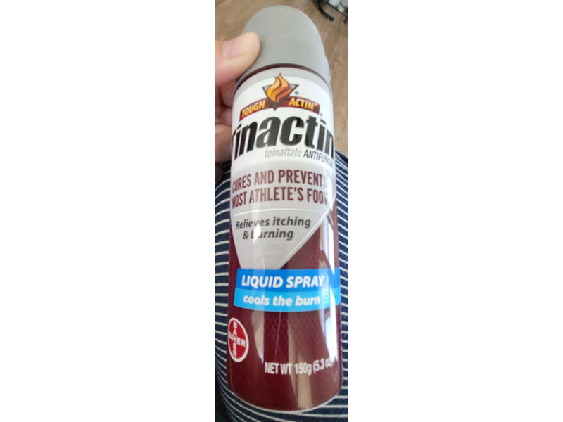 Tough Actin Tinactin Most Athlete's Foot Liquid Spray, 5.3 oz/150 g