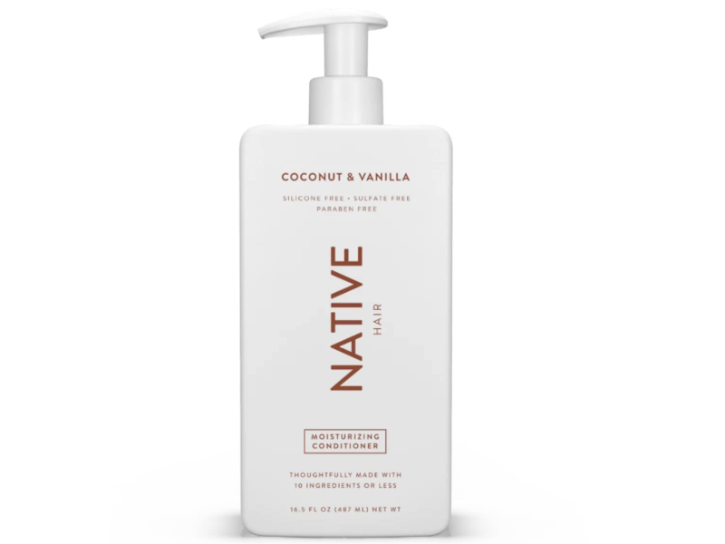 Native Hair Moisturizing Conditioner, Coconut & Vanilla, 16.5 fl oz/ 487 mL