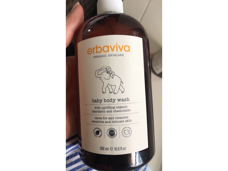 erbaviva baby body wash