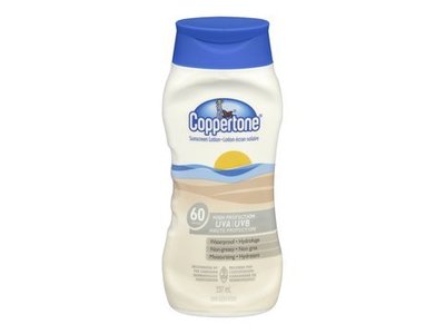 Coppertone Sunscreen Lotion, SPF 60, 237 mL