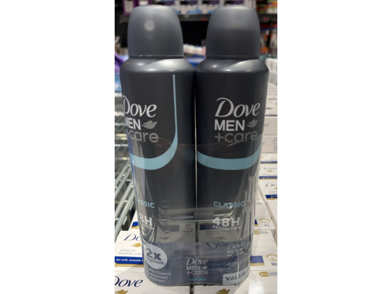 Dove Men+Care Classic Antiperspirants Deodorant, 145 g