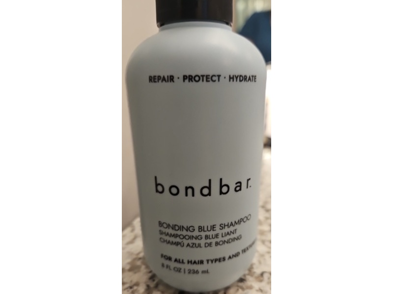 Bondbar Bonding Blue Shampoo, 8 fl oz/236 mL