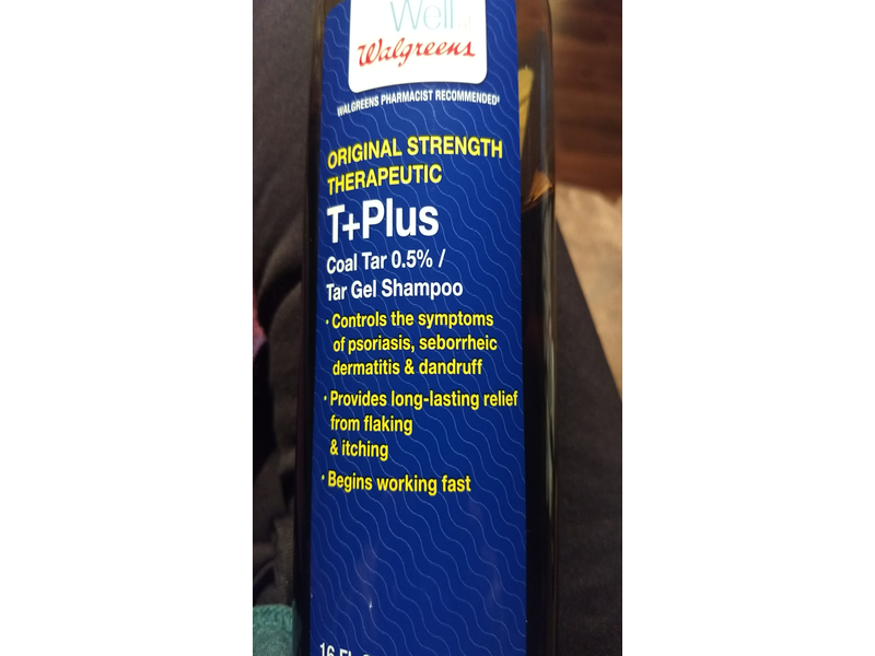 Walgreens T-Gel Shampoo T-Plus, 16 oz