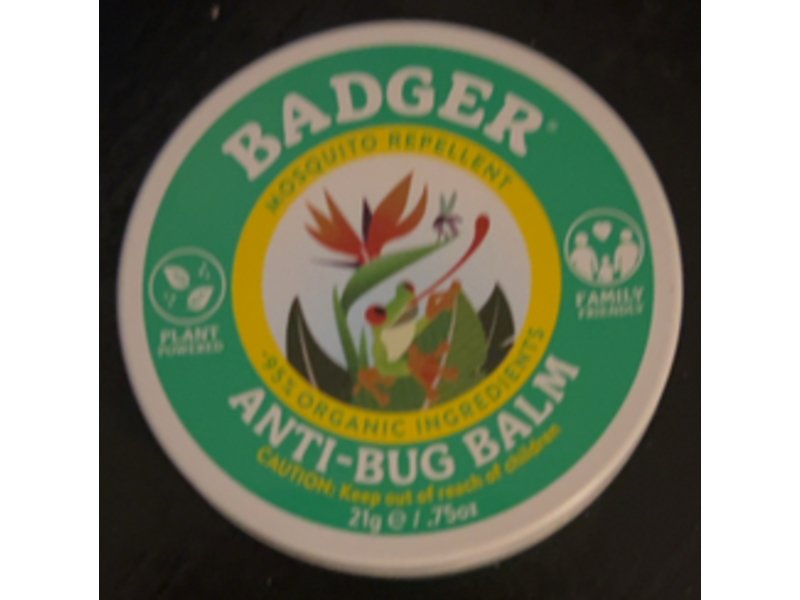 Badger Mosquito Repellent Anti - Bug Balm, 0.75 oz/21 g
