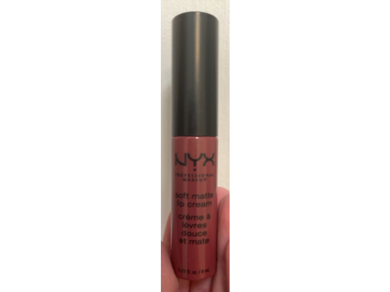 NYX Professional Makeup Soft Matte Lip Cream, Budapest, 0.27 fl oz/8 mL