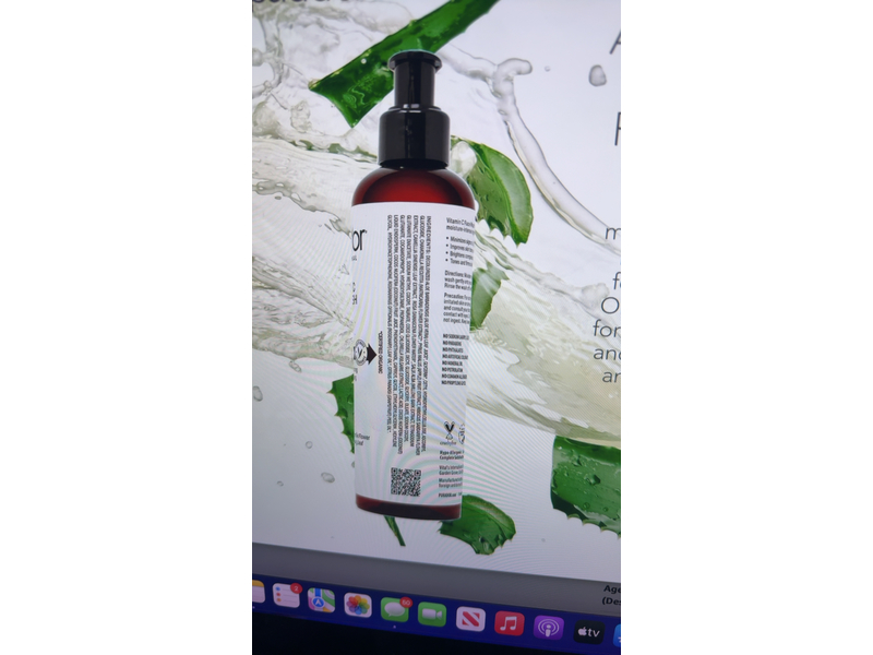 Pura d'or Face Wash, Vitamin C, 8 fl oz/237 mL