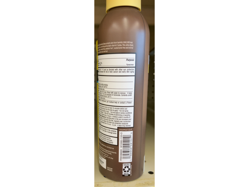 Walgreens Premium Moisturizing Sunscreen Spray, SPF 30, 6 oz/170 g