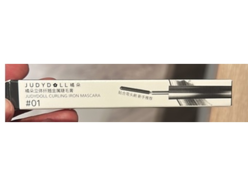 Judydoll Curling Iron Mascara, 01 Black, 0.071 oz/2 g