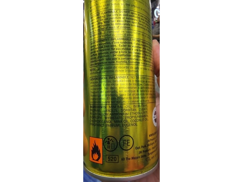 Black Magic Oil Sheen Hair Spray, African Cherry, 10.5 Ounce